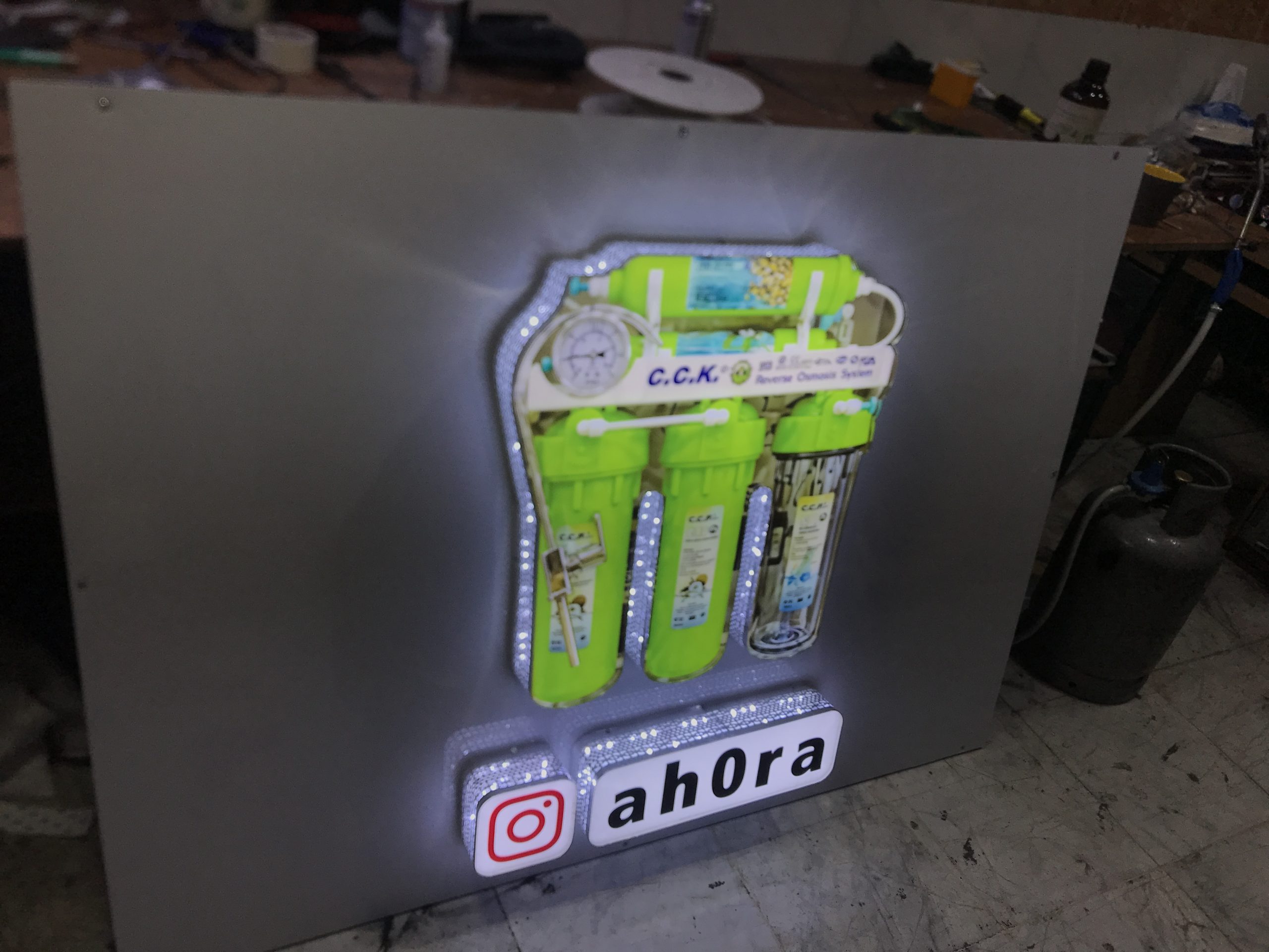 تابلو باکس تصفیه آب اهورا