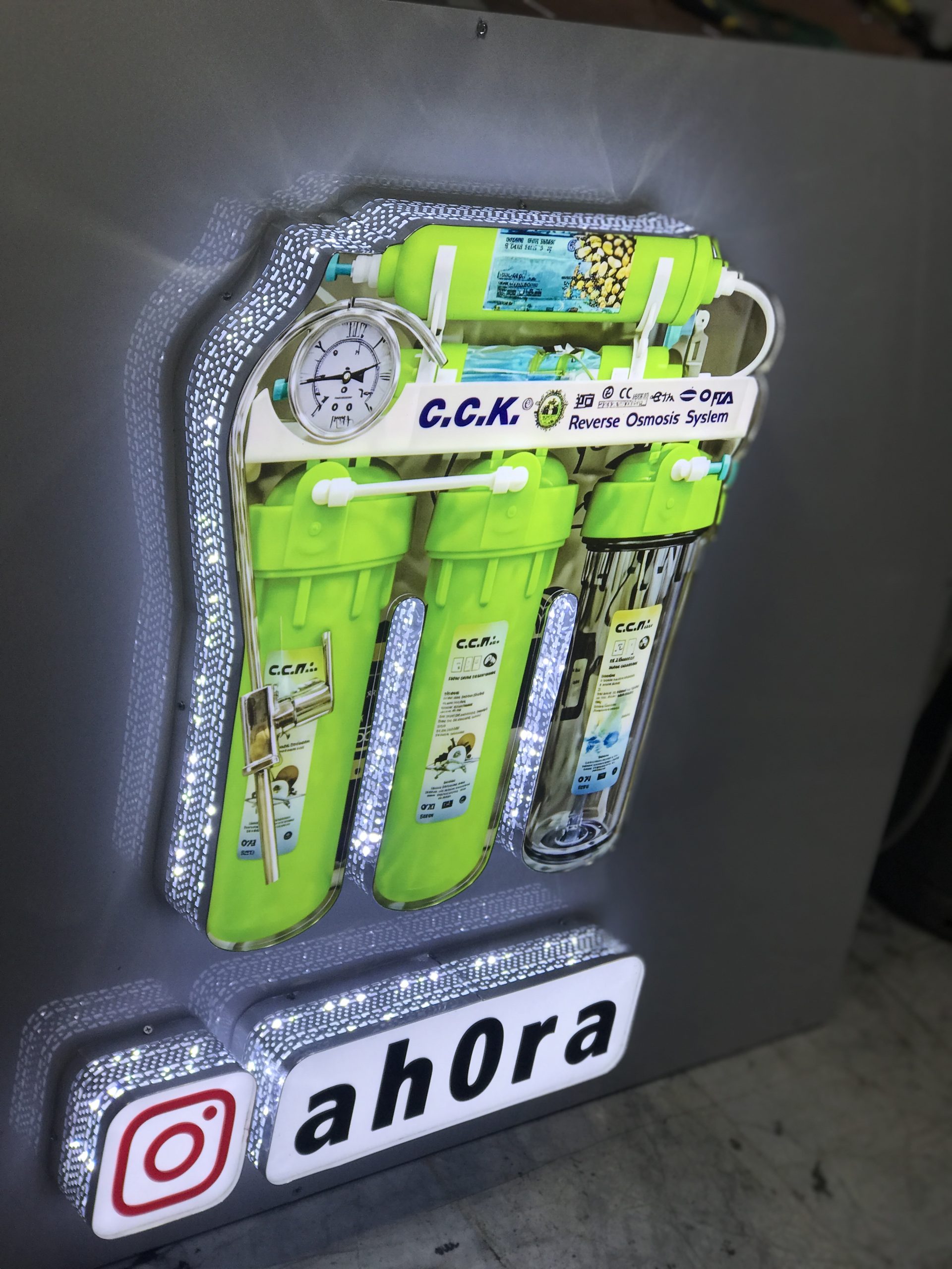 تابلو باکس تصفیه آب اهورا